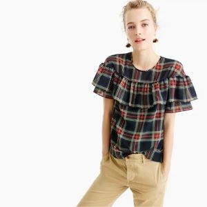 J. Crew Ruffle Blouse